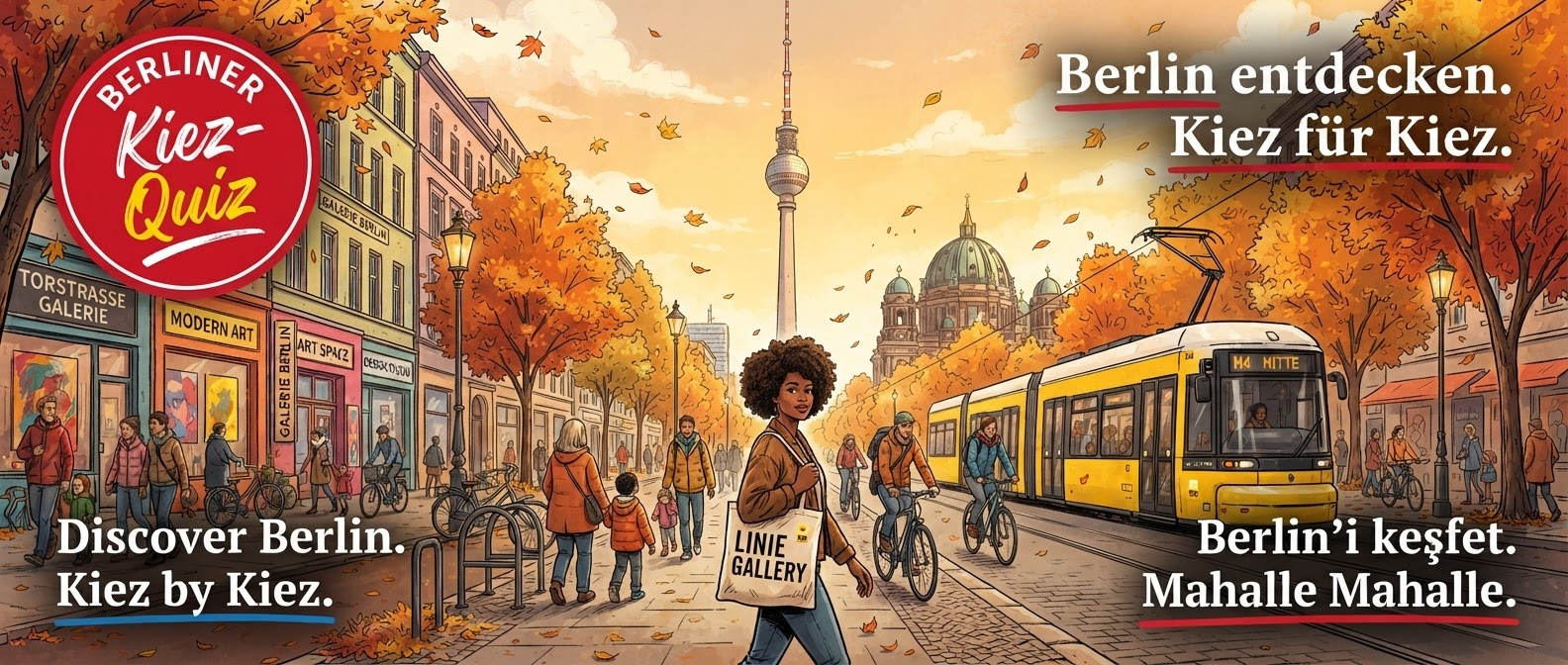 Berliner Kiez entdecken - Berlin Kiez für Kiez